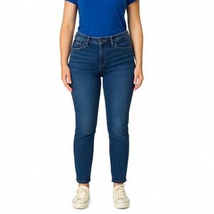 Amazon Essentials‎ High-Rise Curvy Skinny Jeans Dark Wash Size 12